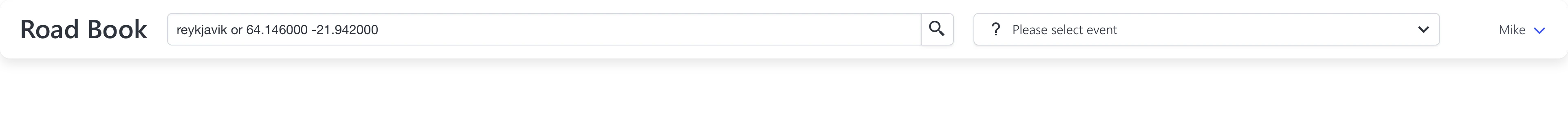 Application interface